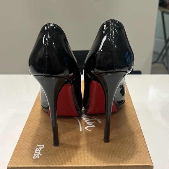Christian louboutin pigalle Plato patent pumps black - Picture 3 of 10
